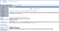 Desktop Screenshot of acpm.cz